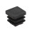 12 Pcs 15mm x 15mm Plastic Square Caps Tube Pipe Inserts End Blanking 3