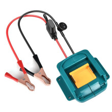 Para 18V Li-Ion Battery BL1830 BL1840 BL1850 Jump Automotive Booster Cable Conversor Jumper Cables Adaptador
