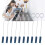 10Pcs Piano Tuning Mutes with Triangular Rubber Tips and Metal Handles 1