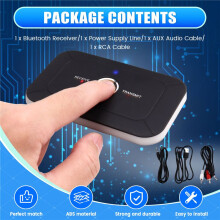 Récepteur Audio 5.3 Stéréo 3,5 mm AUX Jack Dongle USB Musique Adaptateur Sans Fil pour Voiture PC TV Casque