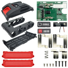 5 Hole 21700 Li-Ion Battery Case Box PCB Protection Board for  Zhipu Hongsong Jingmi for  18V Battery