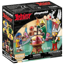 Playmobil 71269 Asterix: El Pastel Envenenado de Amonbofis - con el Catador de Cleopatra