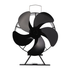 Ventilatore termoelettrico per camino, ventilatore per stufa a legna, efficiente dispersione dell'aria calda, ventilatore non elettrico attivato dal