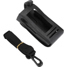 Tracolla regolabile, custodia radio compatibile, accesso al display facilitato dal telecomando, copertura morbida con superficie resistente agli