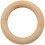 Natural wooden rings, diameter 50mm 7