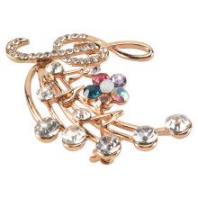 Arrivo Spilla musicale Stile elegante con Strass Spille con spilla tripla per signore