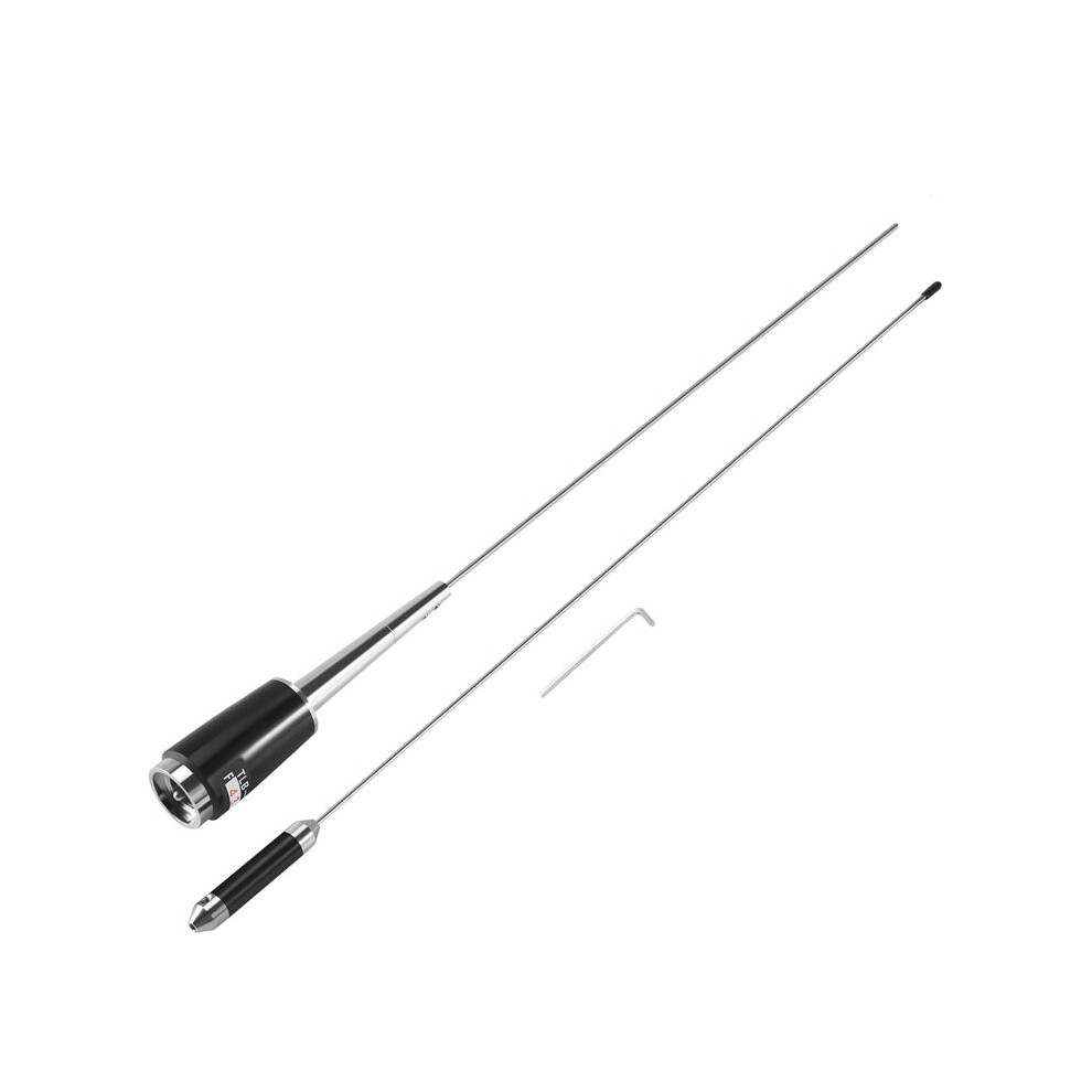 Photos - Other Electrical Equipment Zandona Details of the new silver UHF 400-470 MHz 200W 5.5dB SL-16 PL-259 mobile car radio antenna 
