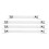 4 x bindings for elastic ironing board cover 1