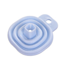 Novelty silicone folding funnel telescopic long Collapsible Style funnels for household liquid dispensing Kitchen Gadgets