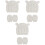 3Sets Baby Strickset Mit Mütze Handschuhen Warm 9