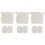 3Sets Baby Strickset Mit Mütze Handschuhen Warm 8