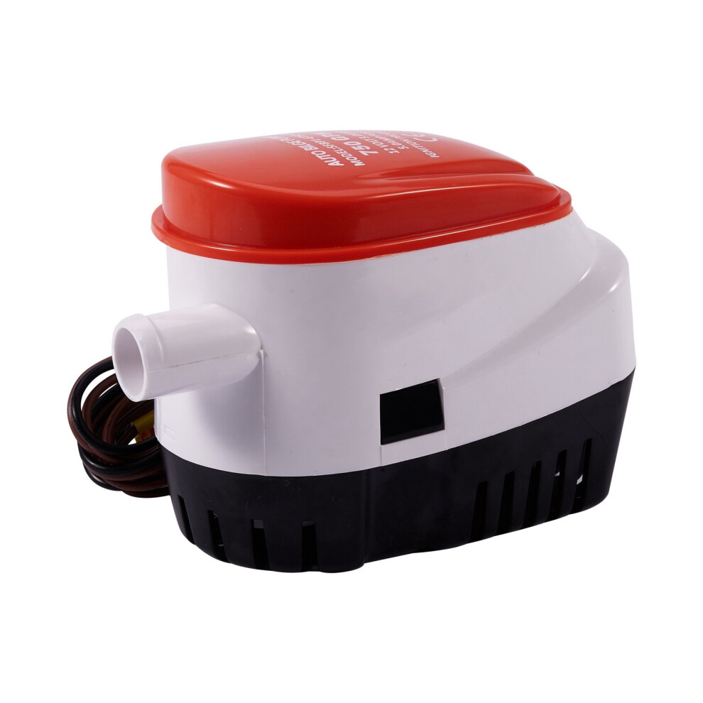 Automatic 12V Bilge Pump 750Gph With Internal Float Auto Water Boat Submersible Auto Pump With Float Marine / Bait Tank / Fish 4711791541394