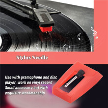 Platsskiva Diamond Stylus för Fonograf Skivspelare Vinil Lp Grammofon SkivnåLar TillbehöR Stylus