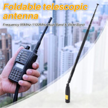 SRH789 SMA Male 95-1100MHz Opvouwbare Telescopische Antenne