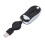 USB Wired Mouse Retractable Cable Tiny Small Mouse 1600 DPI Optical Compact Travel Mice for Windows 98 2000 XP Vista Ve (Silver) 4