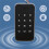 Electronic  Digital Electronic Door Lock Fingerprint Press Password Keyless Keypad 5