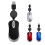 USB Wired Mouse Retractable Cable Tiny Small Mouse 1600 DPI Optical Compact Travel Mice for Windows 98 2000 XP Vista Ve (Silver) 9