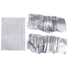 1000Stk Folien Silber Für Gel Lack Entfernen Und Nail Art