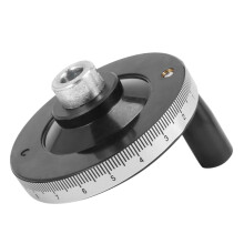 80Mm Solide Hand Rad Waage Hand Rad Mechanische Teile Bakelit Maschinen Griff Kalibriertes Handrad