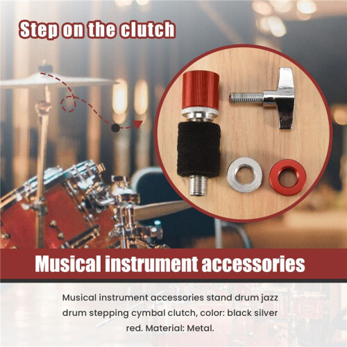 Clutch Hi-Hat nel Lega Universale per Supporto per Piatti Hi Hat Jazz Drum Part 1