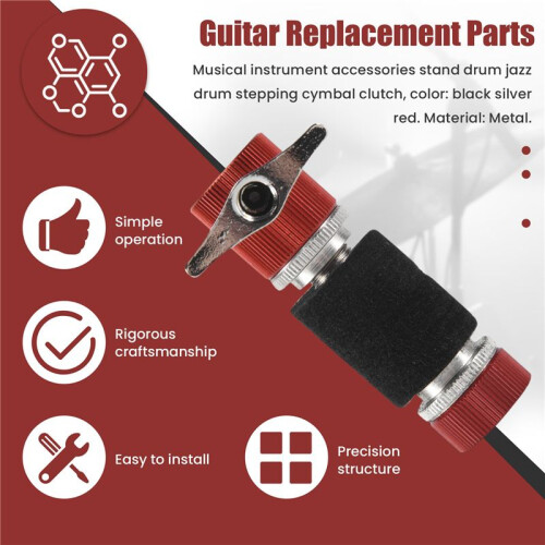 Clutch Hi-Hat nel Lega Universale per Supporto per Piatti Hi Hat Jazz Drum Part 2