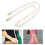 2Stk Schultertaschenkette Bag Strap Robustem Harz 8