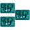 3Sets Baby Silikon Essgeschirr Olivgrün Mit Gabel Teller 7