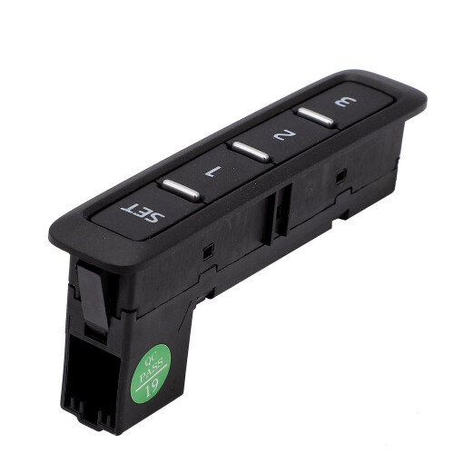 1 Pcs Car Driver  Adjustment Memory  Button Black  Memory  Button, for  PASSA 1Z0 959 769 A 2