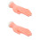 2Stk Maniküre Trainingshände Rosa Professionelles Nagelkunst 4
