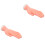 2Stk Maniküre Trainingshände Rosa Professionelles Nagelkunst 6