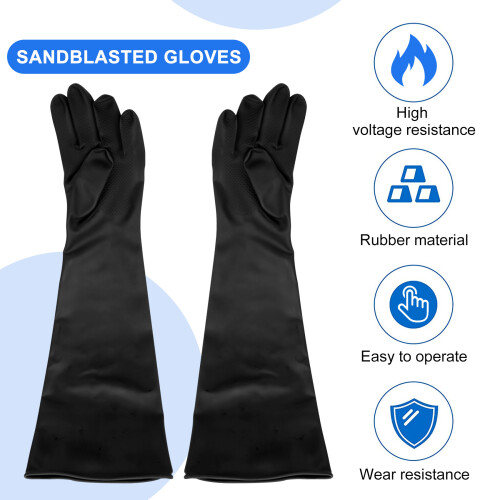 Sand Strahl Handschuhe für Sand Strahl Handschuhe 60X 20Cm 2