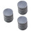 300Stk Dünne Eisenplatten Unterlage Für Make-Up Case in Silber 6
