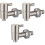 3Stk Weinfass Ventil Metall Silber Robust Und Zu Installieren 3
