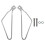 2Sets Praktische Seitenkoffer Halter Metall Silber 1
