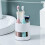 Drain Storage Cages, Separate Racks, Bathroom Toothbrush Paste Storage Boxes, Kitchen Household Storage Boxes White 3