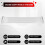 Snare Wire Snare Drum Wire Strings Straps Snare Drum AcessóRios 20 Fios de AçO para Snare Drums PeçA de ReposiçãO 13 Polegadas 3