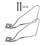 2Sets Praktische Seitenkoffer Halter Metall Silber 3