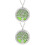 2Stk Essential Oil Halskette Baum Locket Diffuser Schmuck Bunt 5