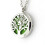 2Stk Essential Oil Halskette Baum Locket Diffuser Schmuck Bunt 8