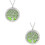 2Stk Essential Oil Halskette Baum Locket Diffuser Schmuck Bunt 6