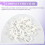 24Pcs Pegboard Hooks J Shape Pegboard Hook Peg Board Tool Organizer Accessories, White 9