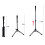 29.5In-45.3in Baseball Softball Batting Tee for Hitting Height Adjustable Practice Training Travel Tee  Stand 7