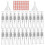 120Pcs 3ML Spray Bottle Small Cosmetic Packing Atomizer Perfume Bottles Atomizing Spray Liquid Container for Travel 1