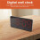 Digital Wall Clock, 9Inch LED Digital Clock Large Display with 12/24H,  Digits,Small Silent Wall Clock (Red) 2