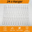 24 Pcs 7.3 Inch Metal Pattern Hooks Sewing Pattern Making Hanging Hanger 8