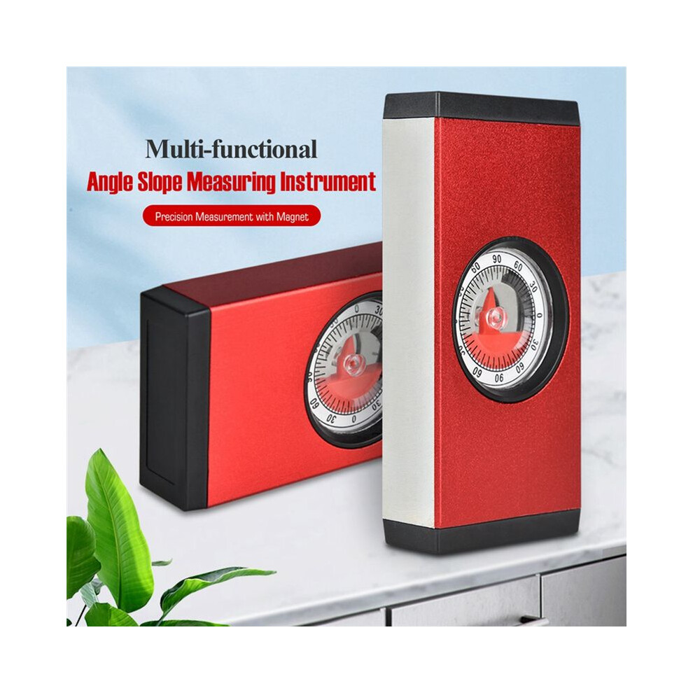 High-Precision Level Aluminum Alloy Angle Inclinometer Bricklayer's Angle Inclinometer Slope Measuring Instrument 6033303369240