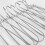 24 Pcs 7.3 Inch Metal Pattern Hooks Sewing Pattern Making Hanging Hanger 3
