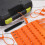 1000 Pcs Plastic Tamper Seals Fire Extinguisher Tags Security Tags Seals Safety Numbered Zip Ties Labels Orange 5