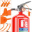 1000 Pcs Plastic Tamper Seals Fire Extinguisher Tags Security Tags Seals Safety Numbered Zip Ties Labels Orange 4