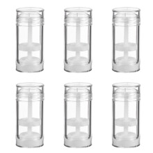 18Pièces Récipients Plastique Transparente Pour Déodorant Et